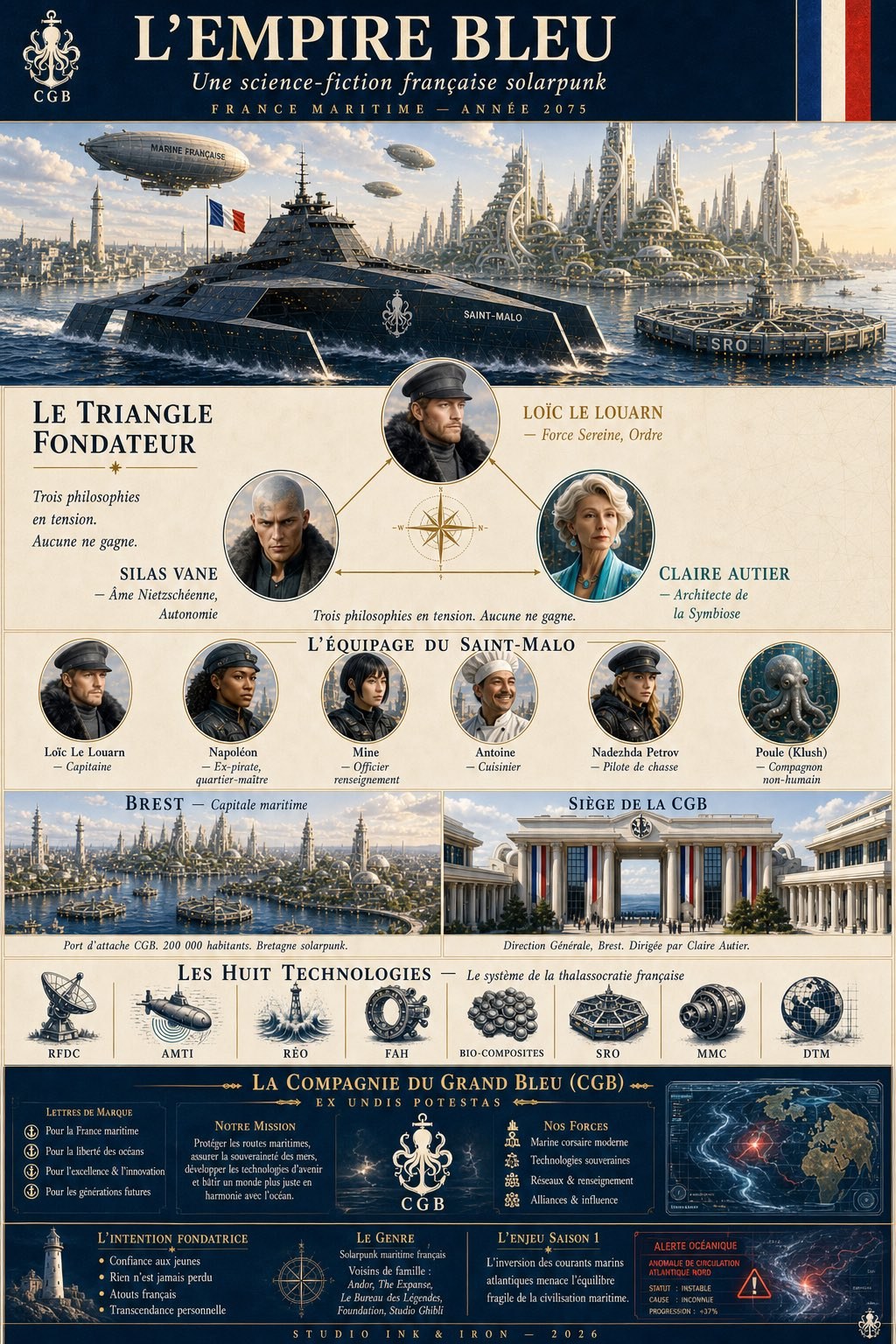 Affiche du Triangle fondateur